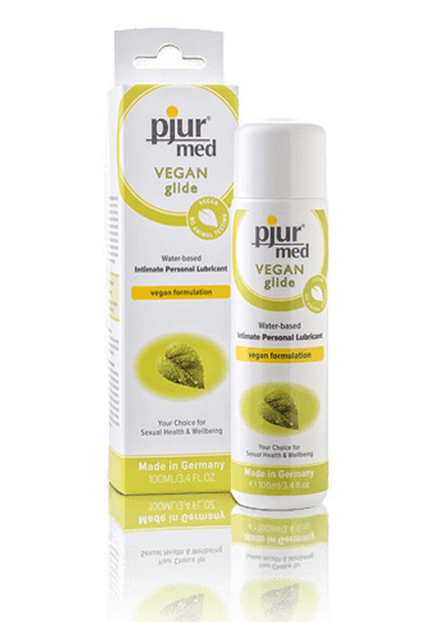 Lubrifiant vegan Pjur med Vegan Glide 100 ml