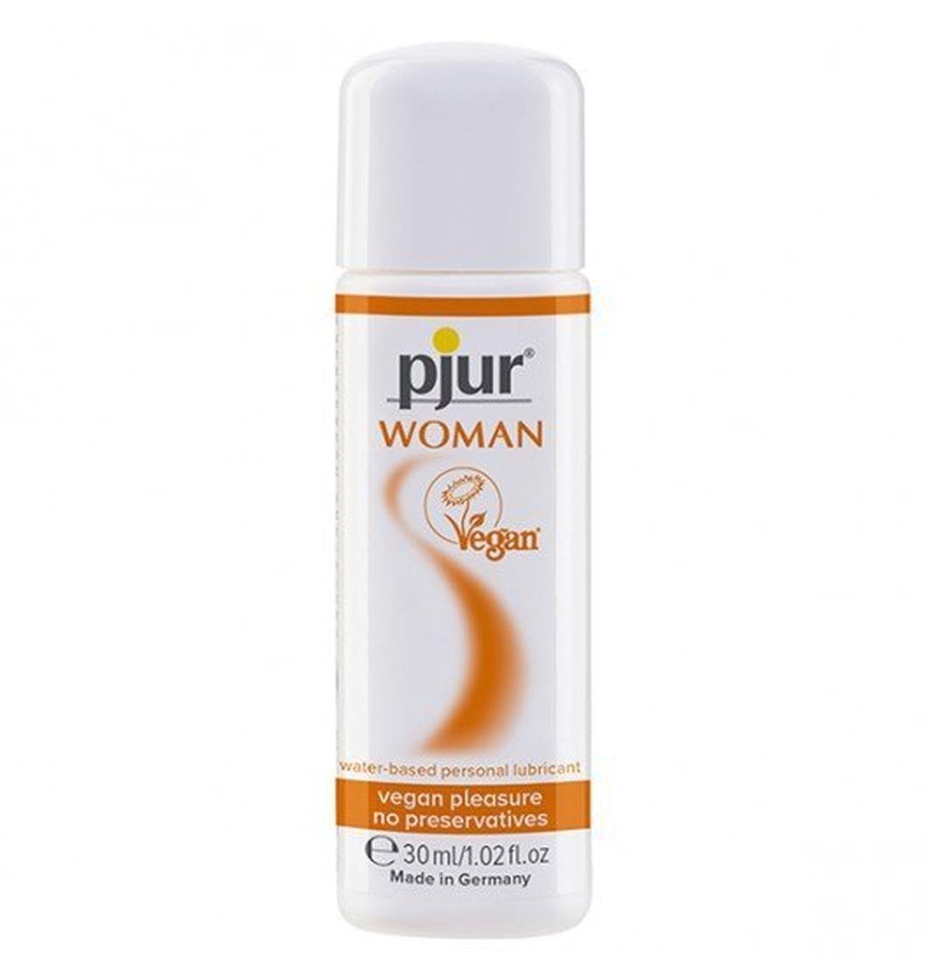 Lubrifiant vegan pe bază de apă Pjur Woman pentru femei 30ml