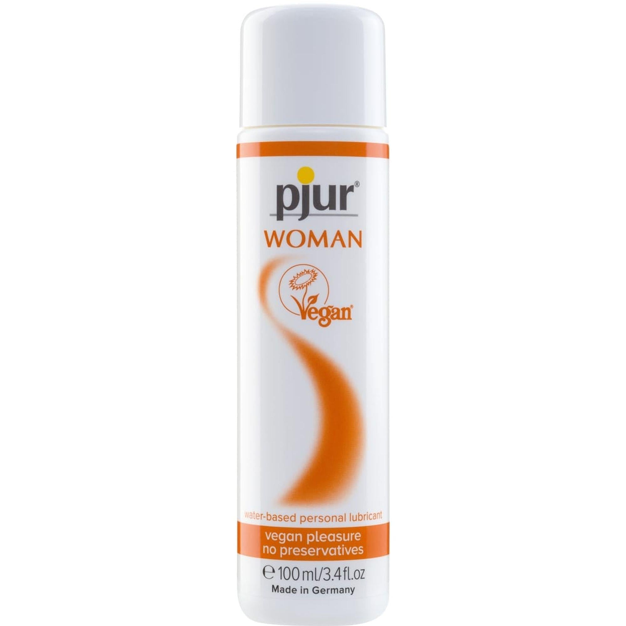 Lubrifiant vegan Pjur Woman pentru femei 100ml pe bază de apă