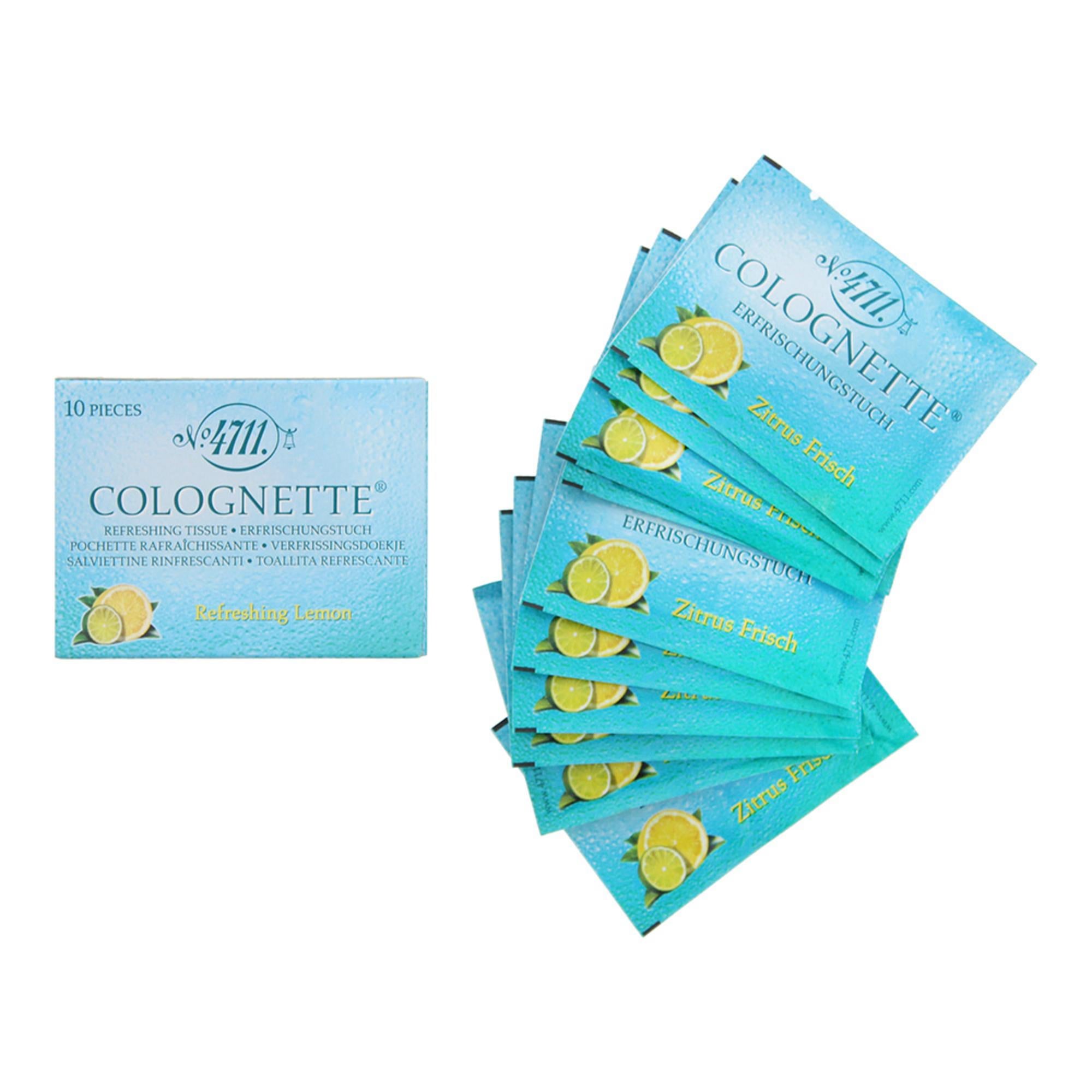 Set, 4711, Colognette, Șervețele de curățare, 10 buc.
