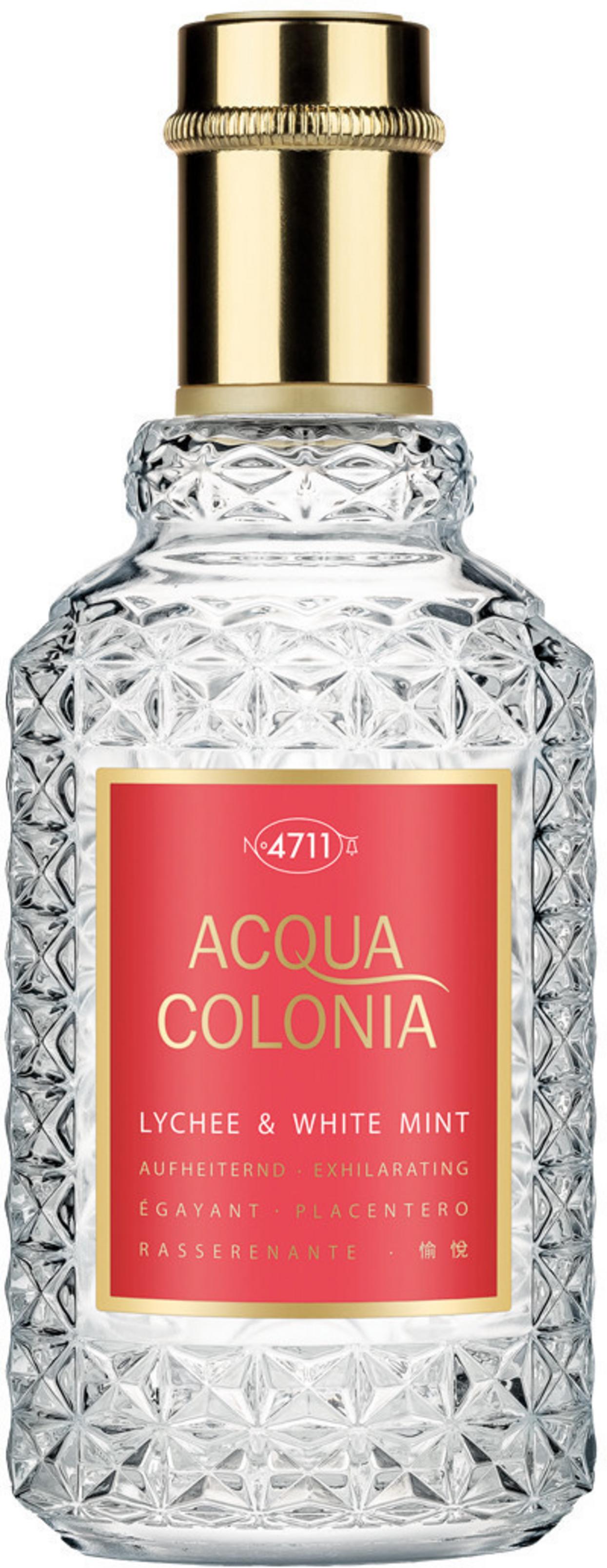 4711, Acqua Colonia Lychee & White Mint, Apă de Colonie, Unisex, 50 ml