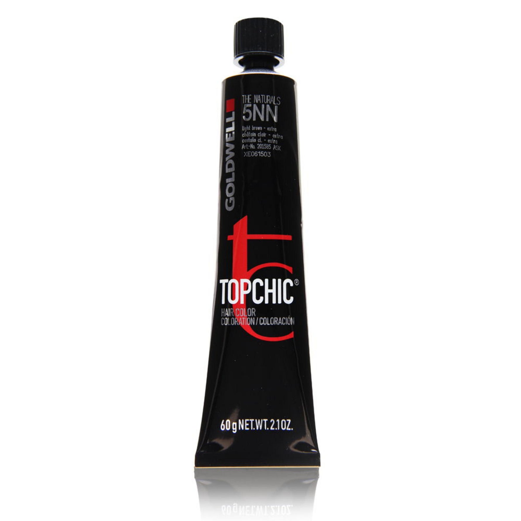 Goldwell, TopChic, Vopsea permanentă de păr, 5NN Light Brown Extra, 60 ml
