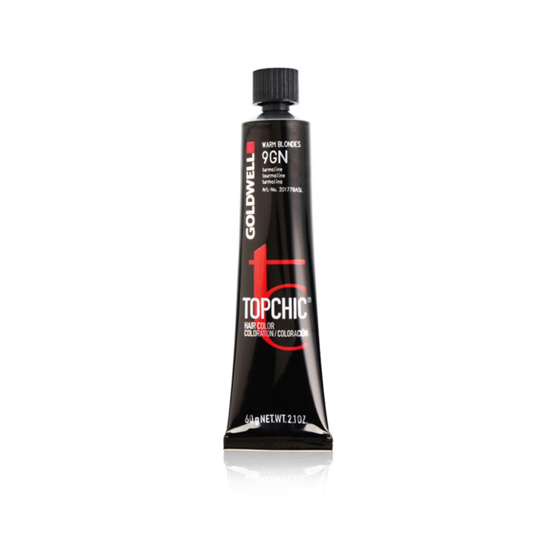 Goldwell, TopChic, Vopsea permanentă de păr, 9GN Turmaline, 60 ml