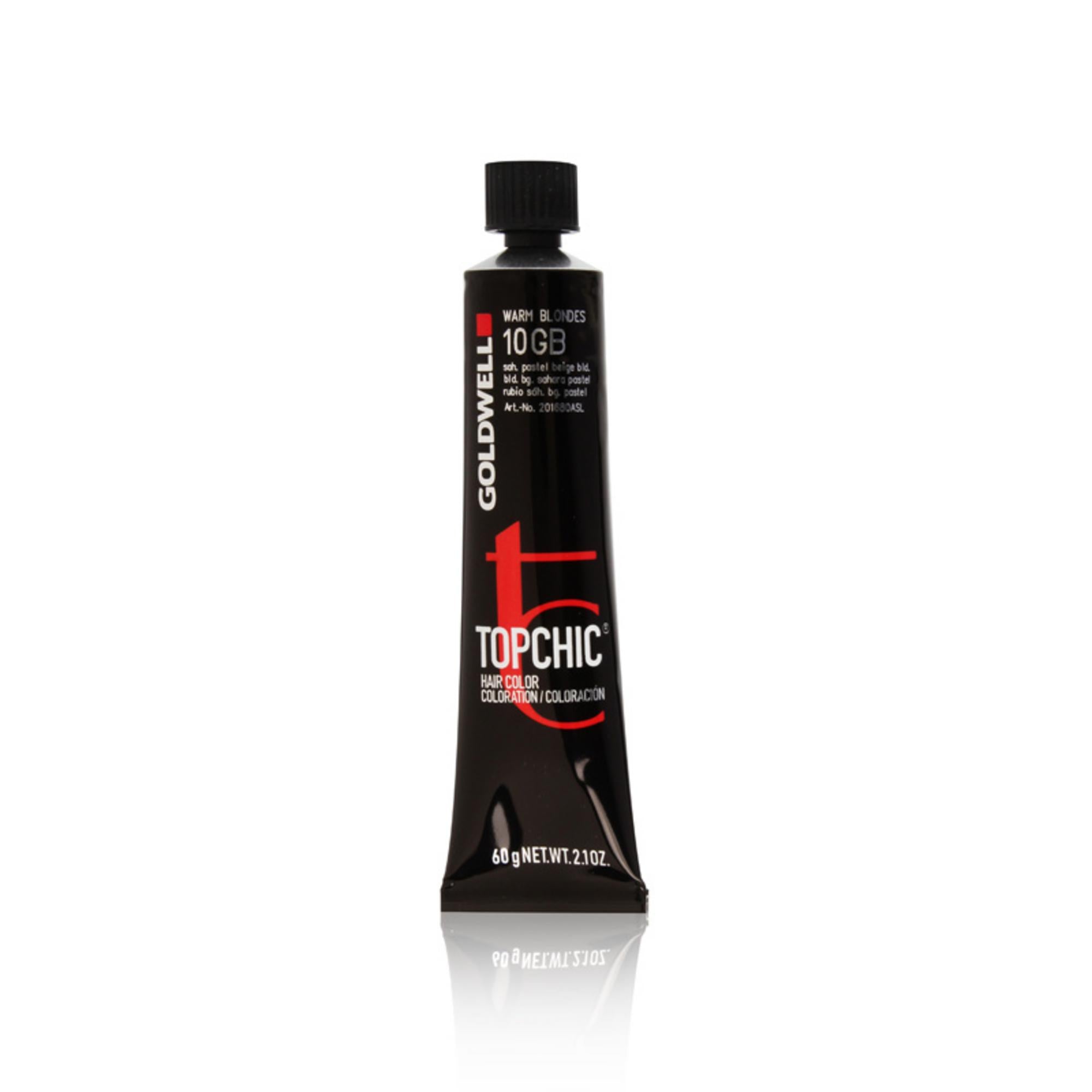 Goldwell, TopChic, Vopsea permanentă de păr, 10GB Sahara Pastel Beige Blonde, 60 ml