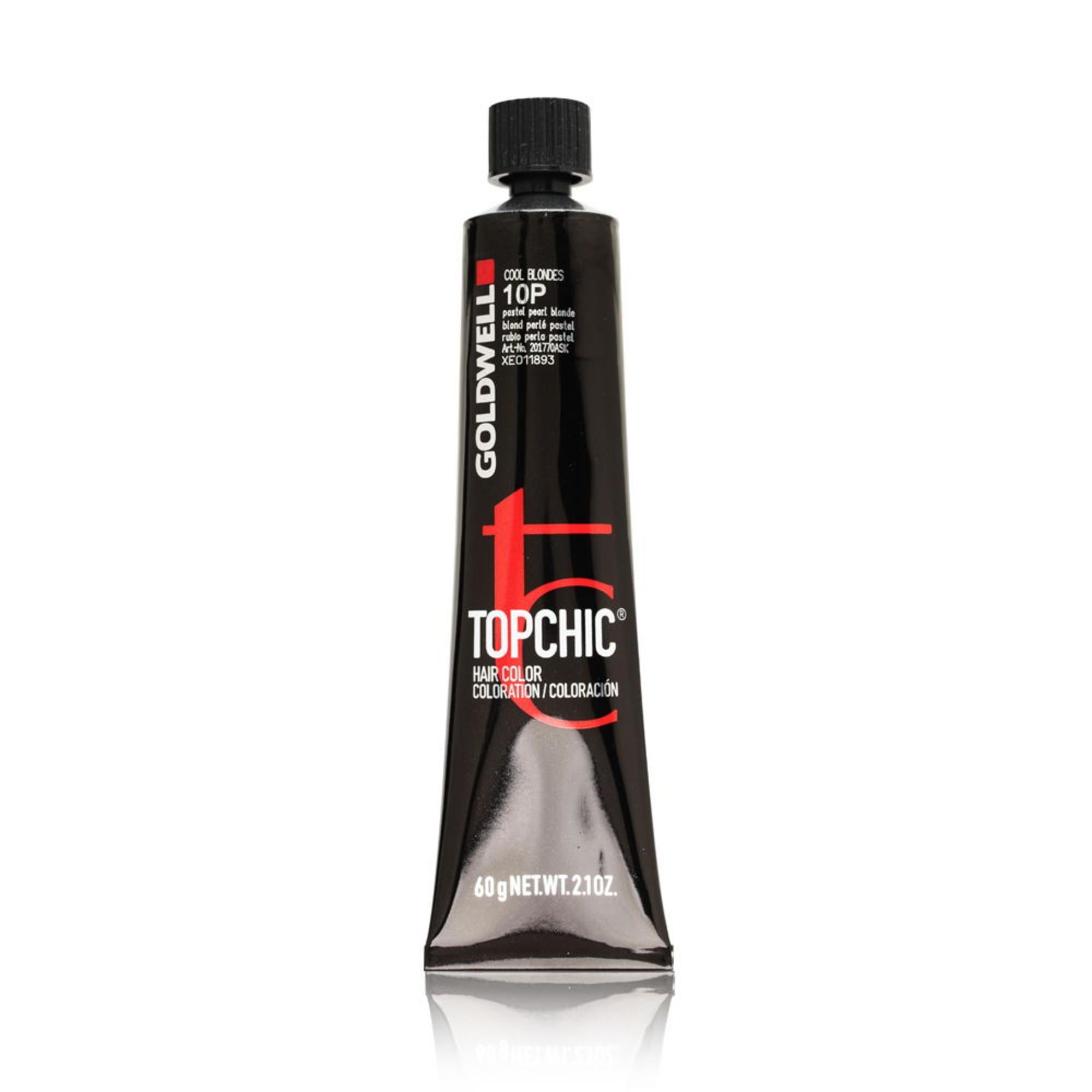 Goldwell, Top Chic, Vopsea permanentă de păr, 10P Pastel Pearl Blonde, 60 ml
