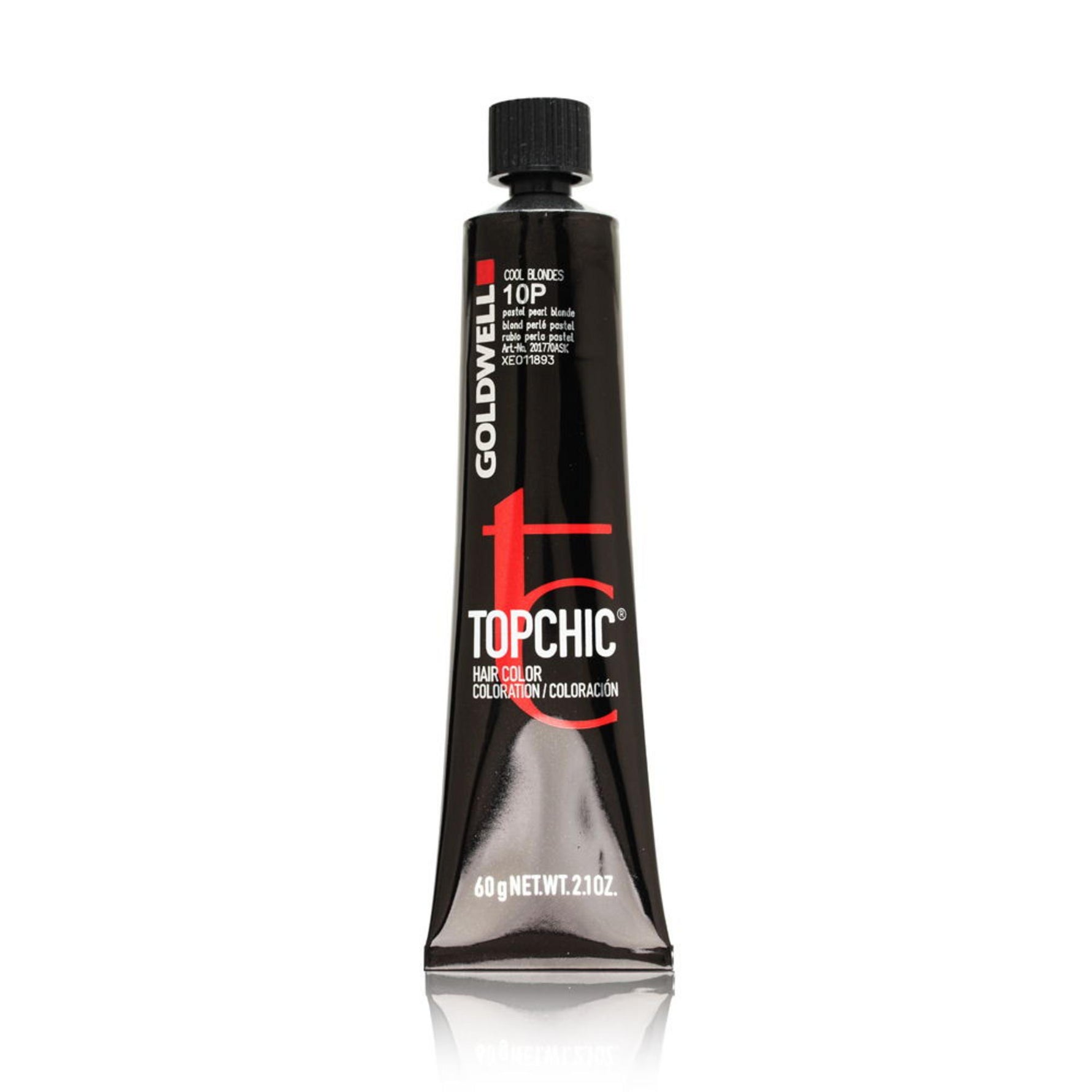 Goldwell, Top Chic, Vopsea permanentă de păr, 10P Pastel Pearl Blonde, 60 ml