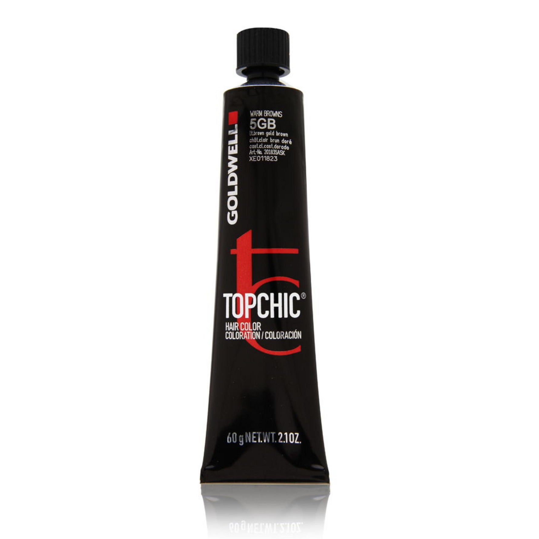 Goldwell, Top Chic, Vopsea permanentă de păr, 5GB Light Brown Gold, 60 ml
