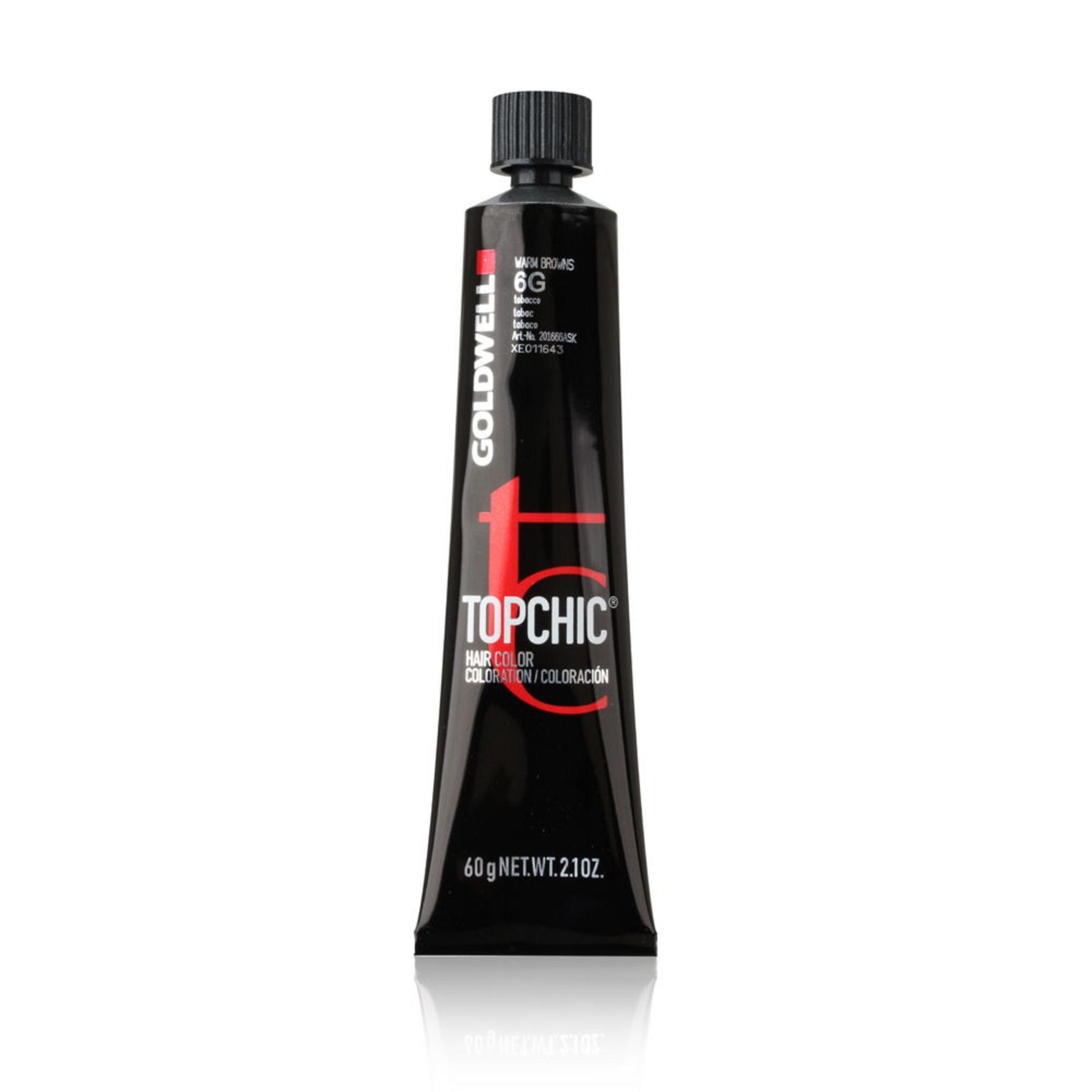 Goldwell, TopChic, Vopsea permanentă de păr, 6G Tabacco, 60 ml
