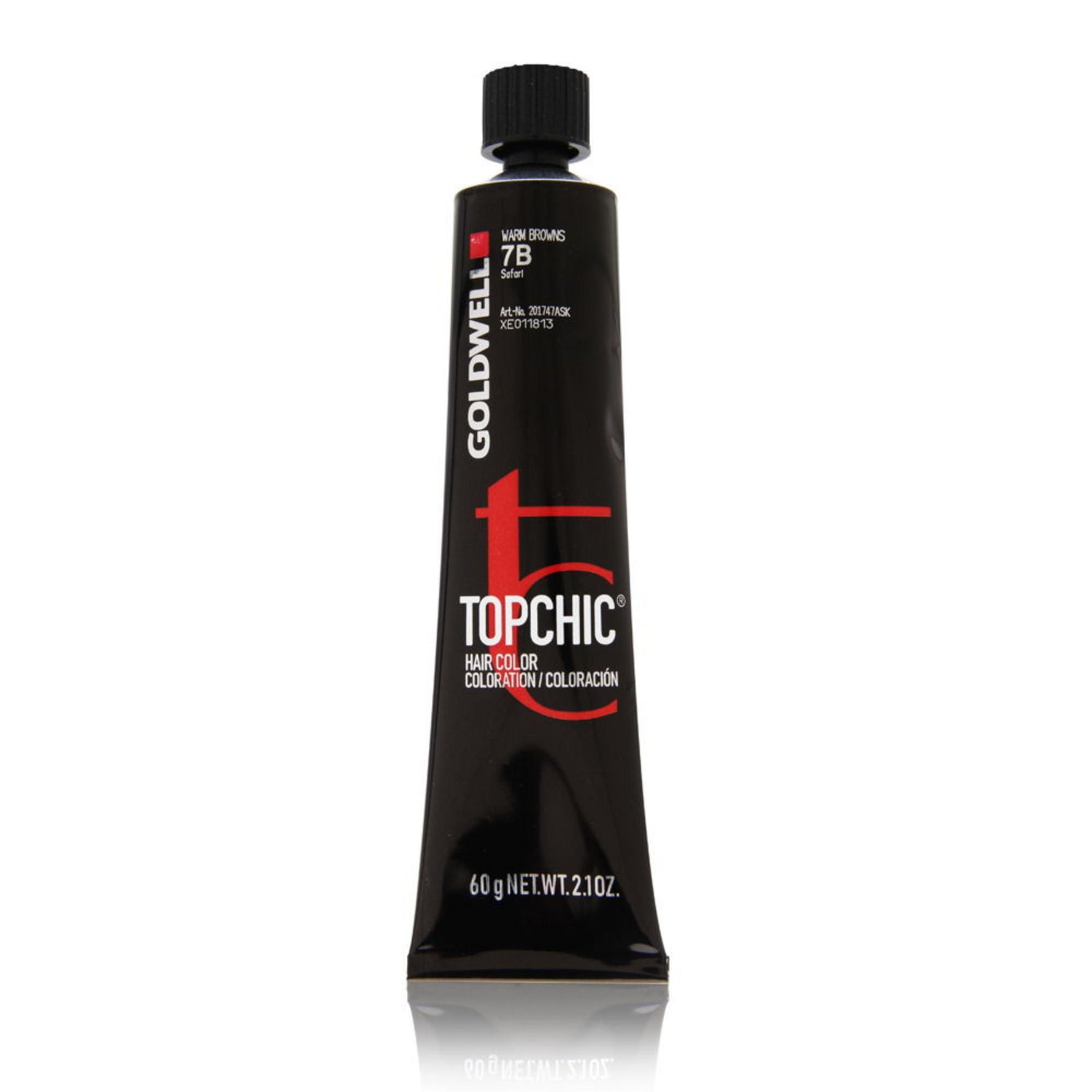 Goldwell, TopChic, Vopsea permanentă de păr, 7B Safari, 60 ml
