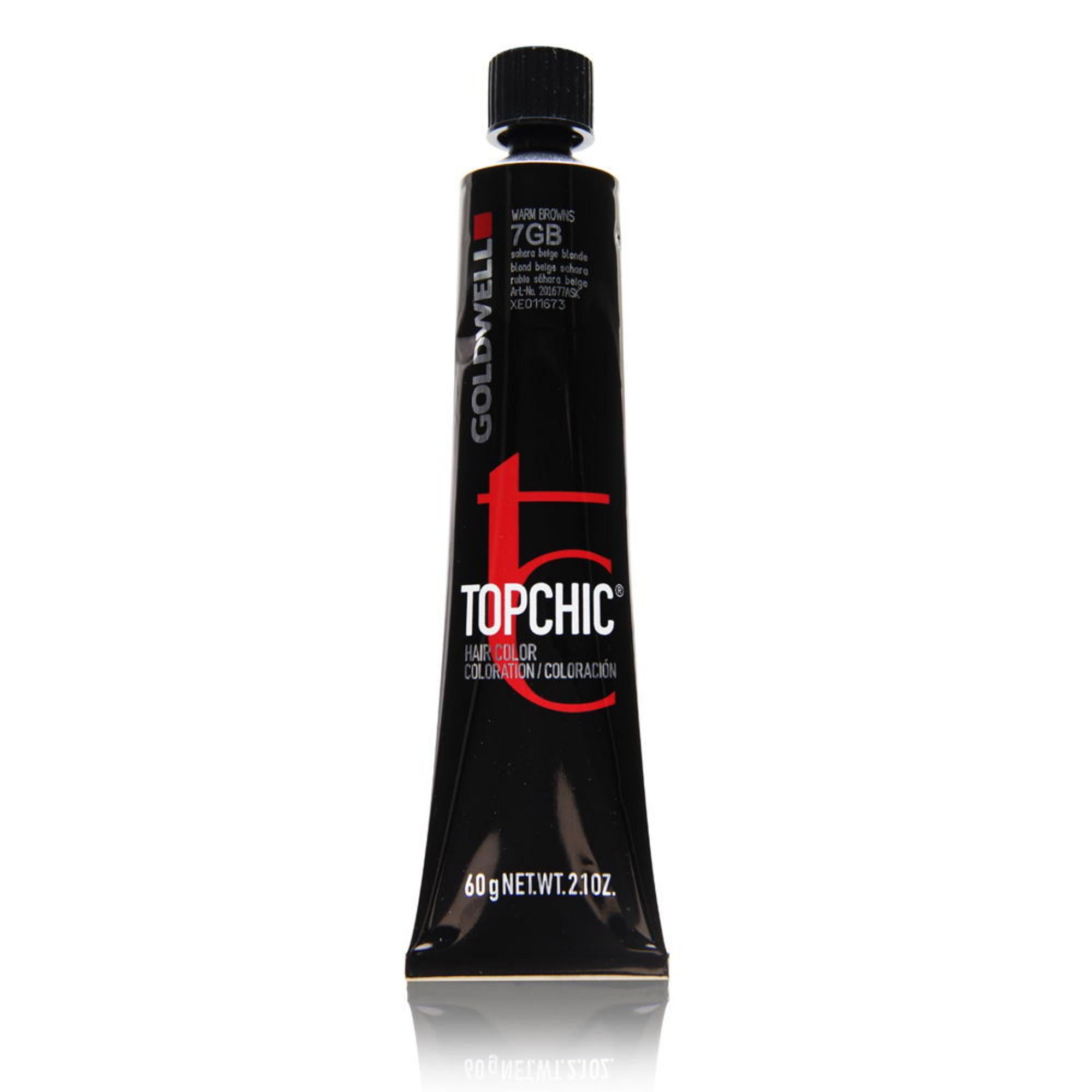 Goldwell, TopChic, Vopsea permanentă de păr, 7GB Sahara Beige Blonde, 60 ml
