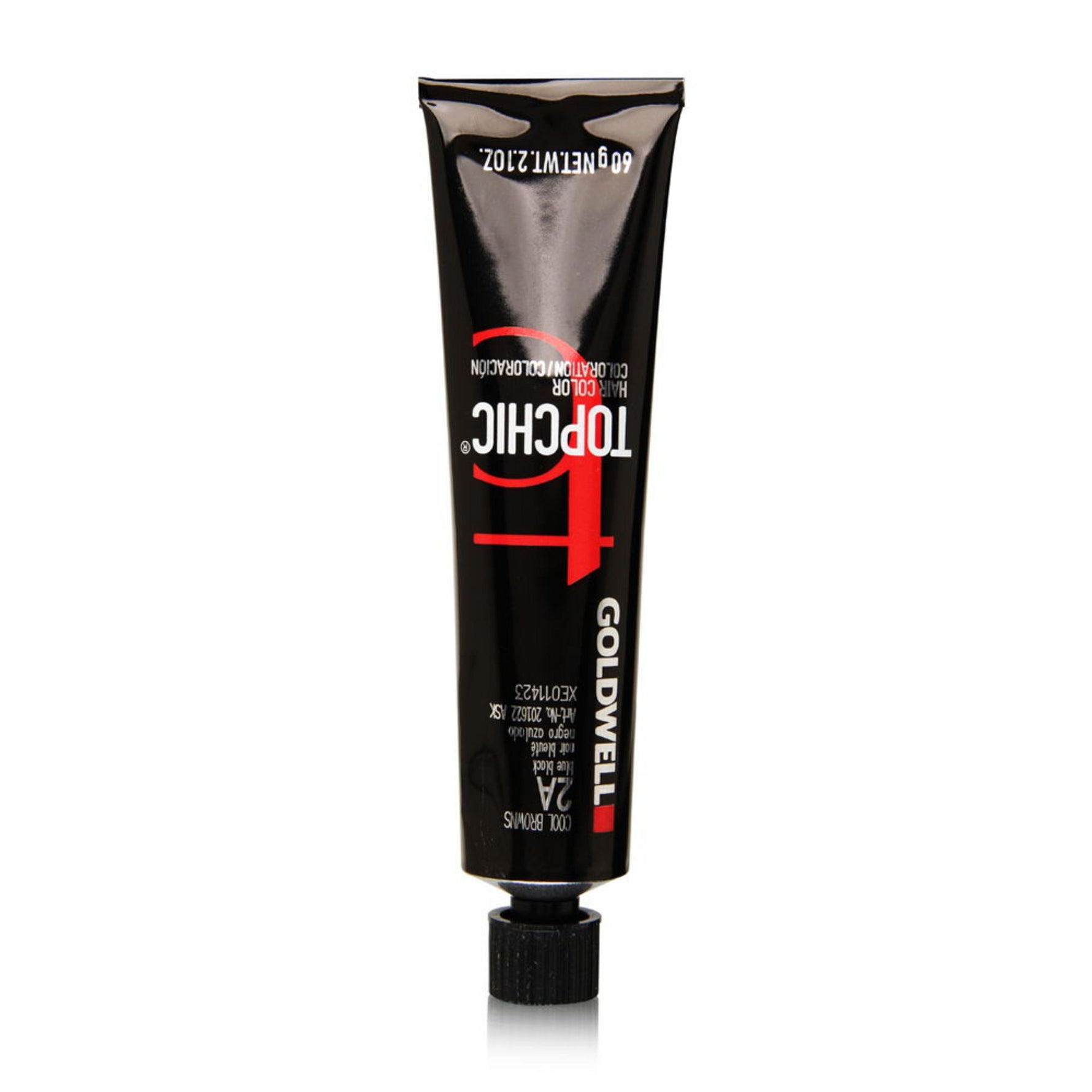 Goldwell, TopChic, Vopsea permanentă de păr, 2A Blue Black, 60 ml