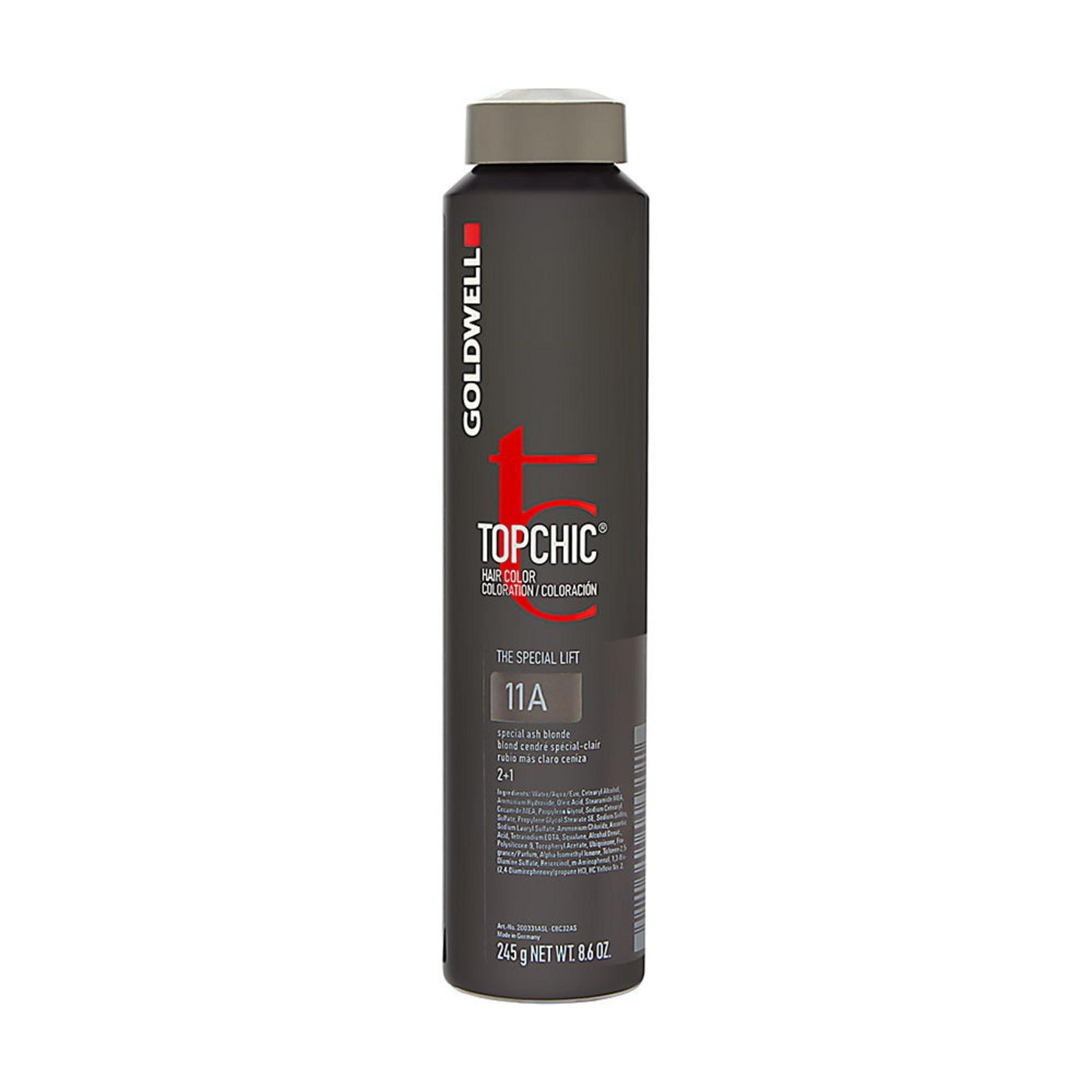 Goldwell, Top Chic, Vopsea permanentă de păr, 11A Special Ash Blonde, 250 ml