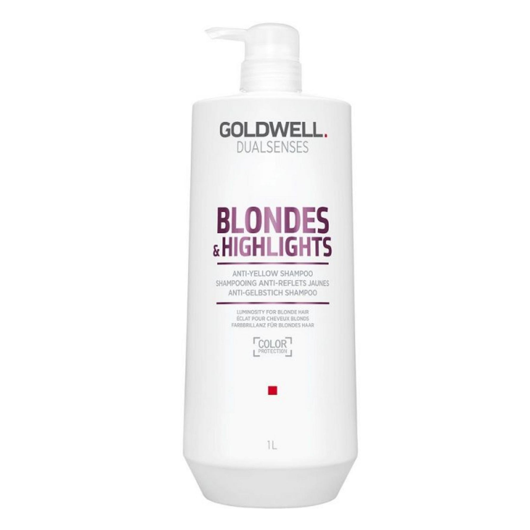 Goldwell, Dualsenses Blondes & Highlights, Șampon după vopsire, Anti-galben, 1000 ml