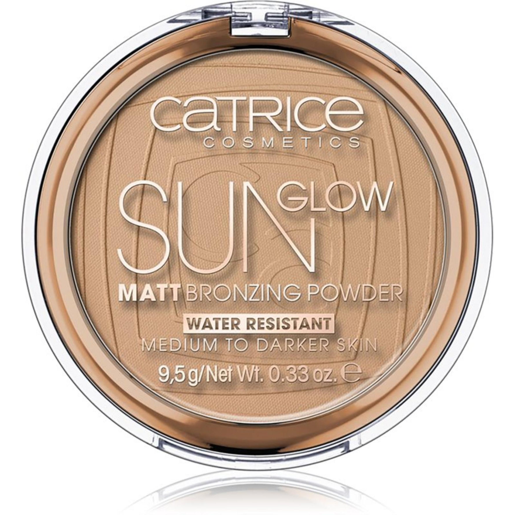 Catrice, Sun Glow, Natural, Pudră compactă bronzantă, 035, Universal Bronze, 9.5 g