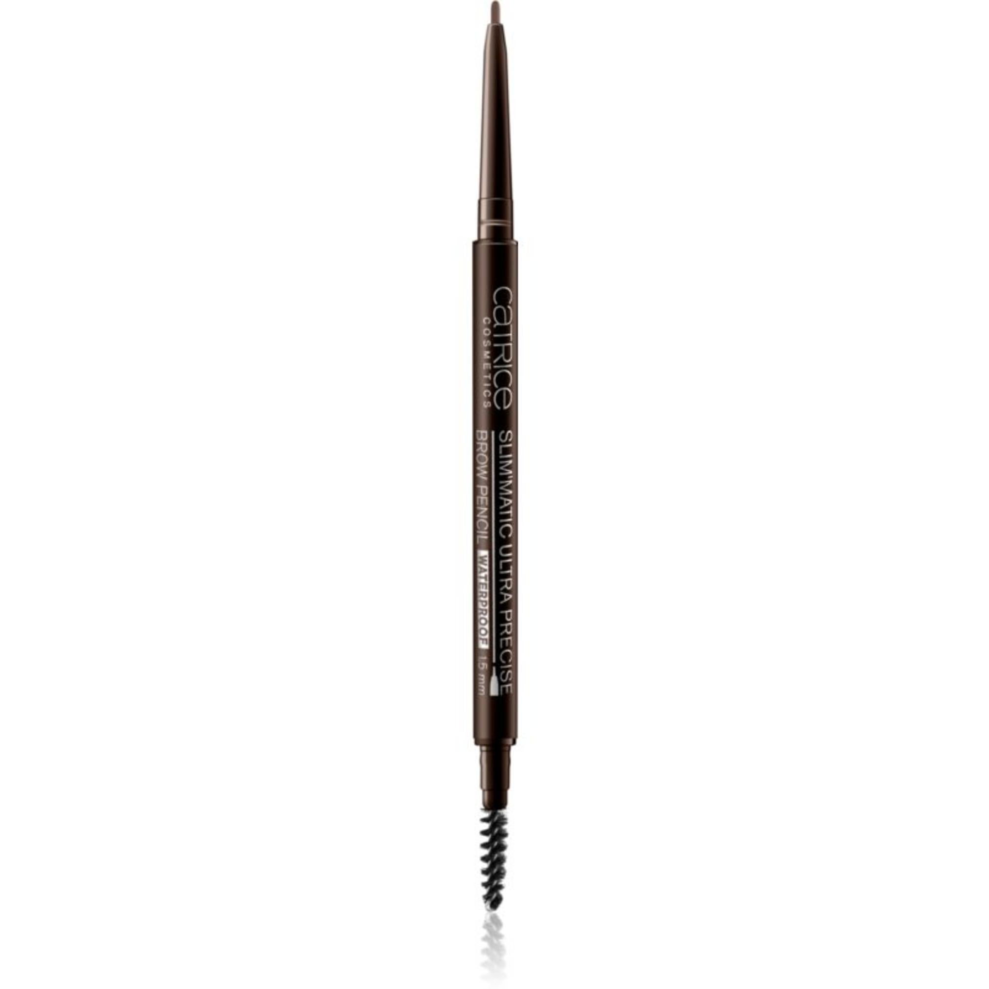 Catrice, Slim Matic, Ultra-precis, Creion pentru sprâncene cu cremă și perie 2-în-1, 040, Maro rece, 0.05 g
