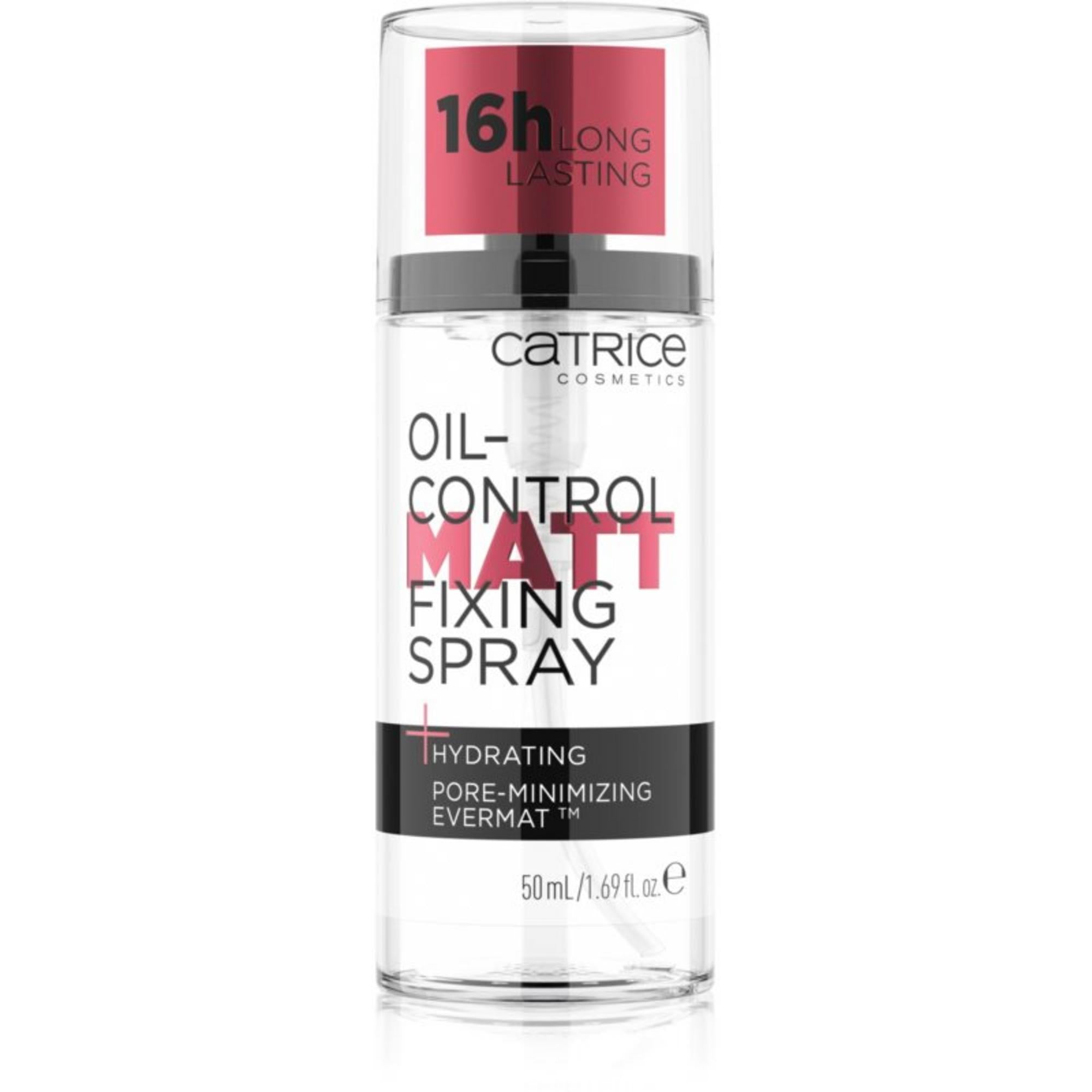 Catrice, Oil-Control Matt Fixing, Matifiant, Spray de fixare a machiajului, 50 ml