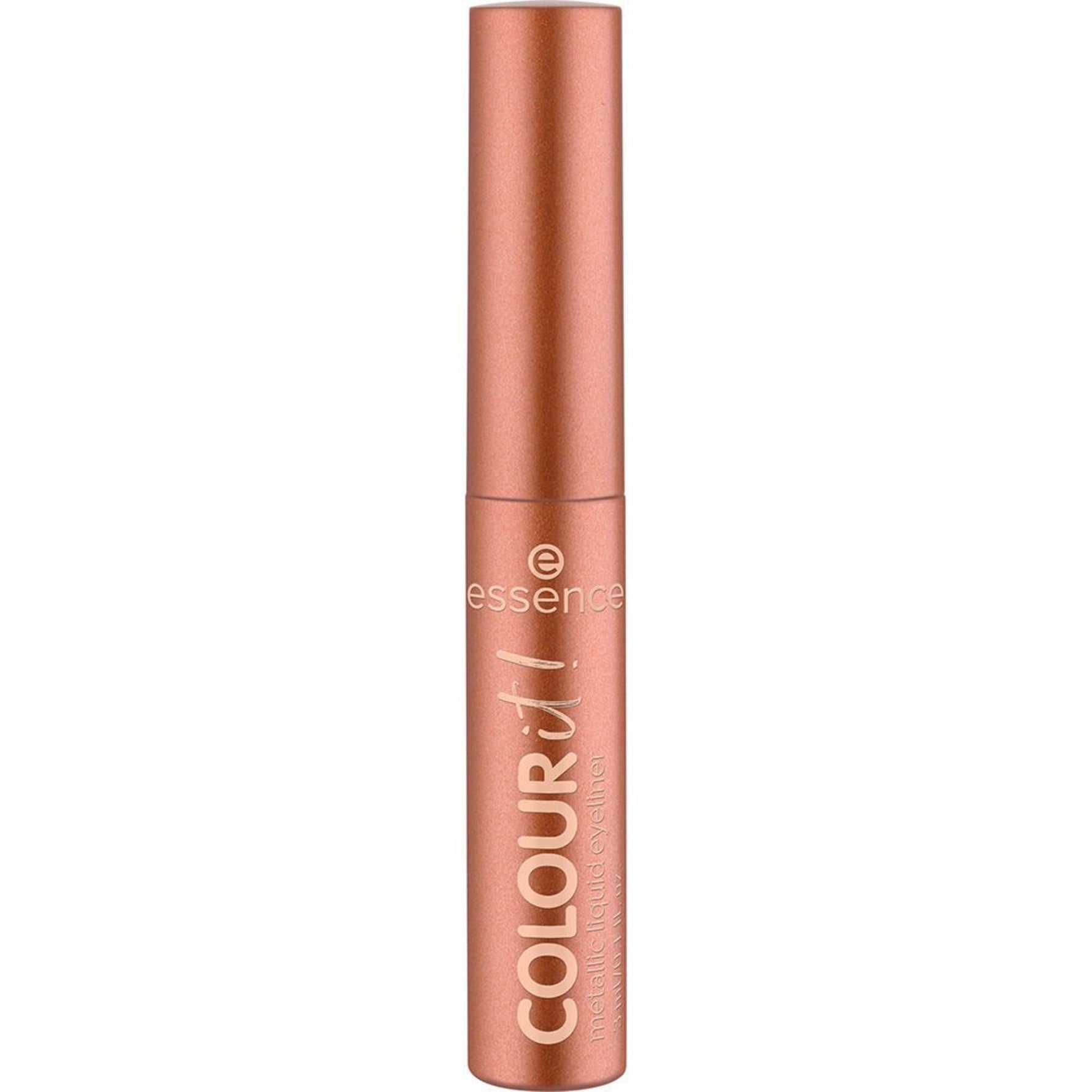 Essence, Colour It!, Tuș de ochi lichid, Metallic, Tuș de ochi lichid, 01, Bronz lustruit, 3 ml