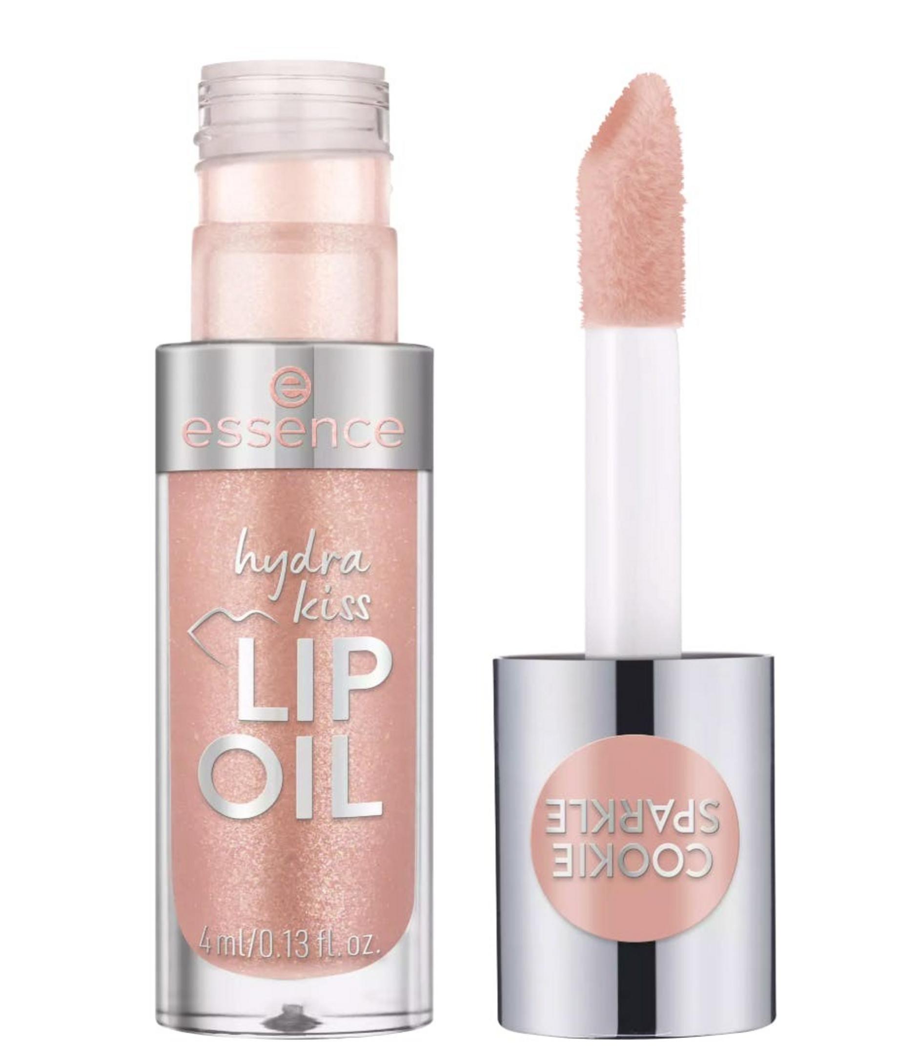 Essence, Hydra Kiss, Glosar, Ulei de buze, 09, Cookie Sparkle, 4 ml