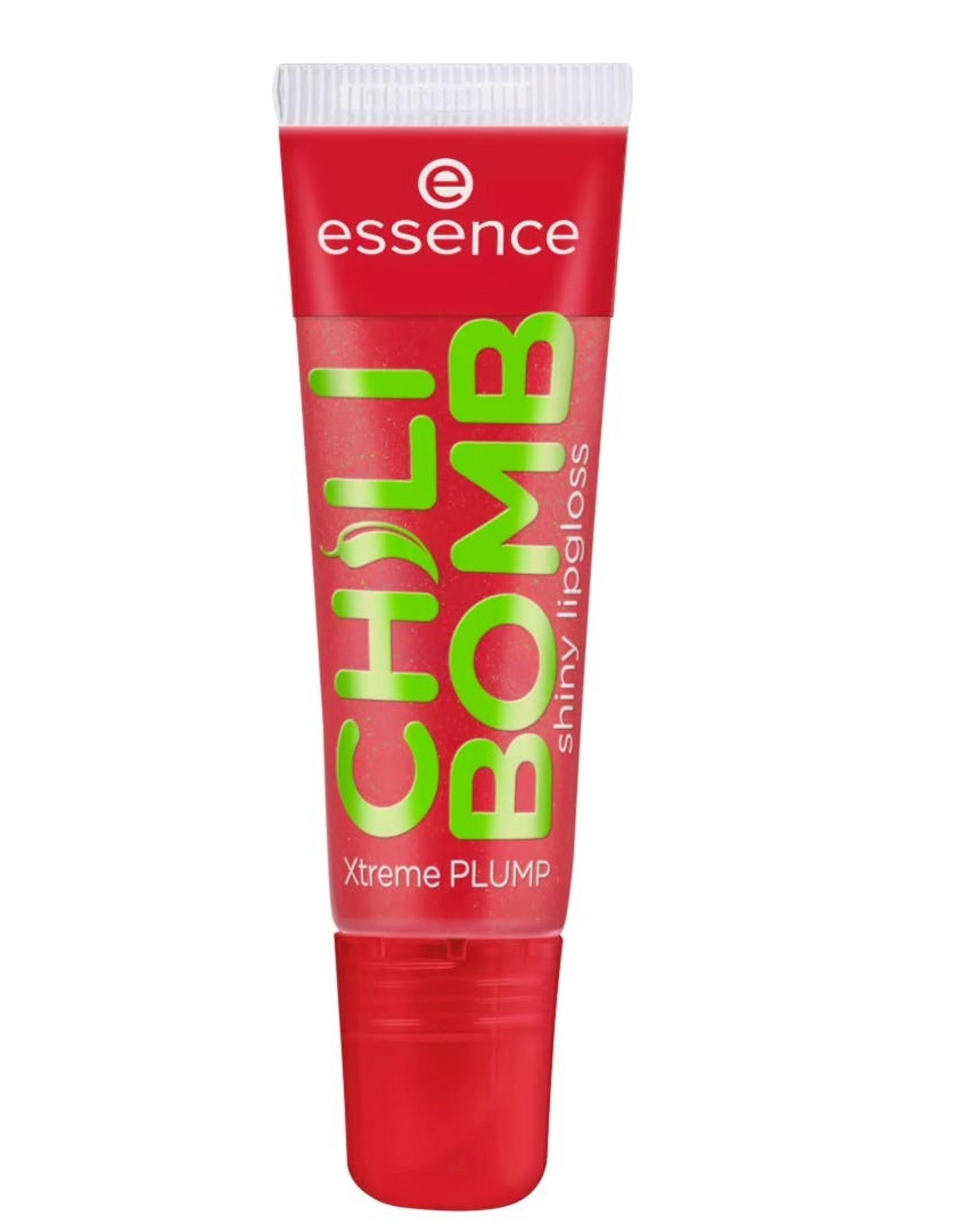 Essence, Chili Bomb, Umplere, Luciu de buze, 01, Strawberry Salsa, 10 ml