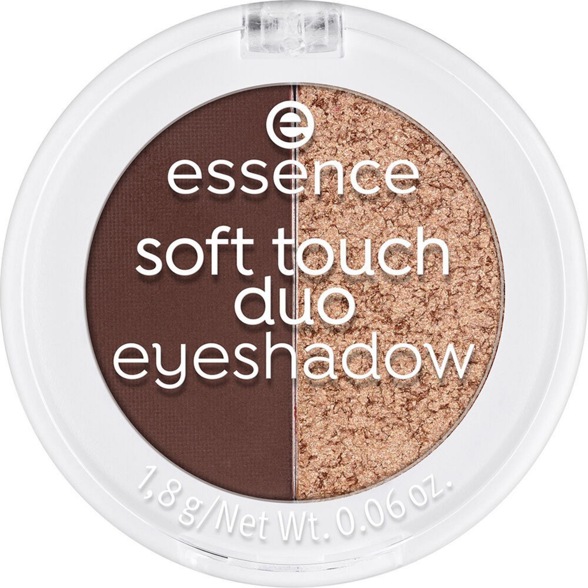 Essence, Soft Touch Duo, Fard de ochi compact, 04, Mocha Muse, 1.8 g