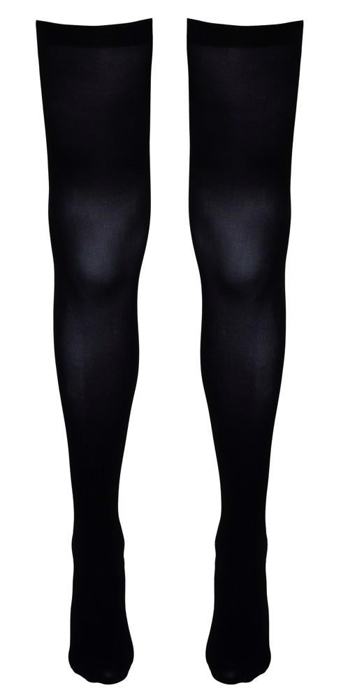 Ciorapi Cottelli LEGWEAR M/L cu cusături din plasă