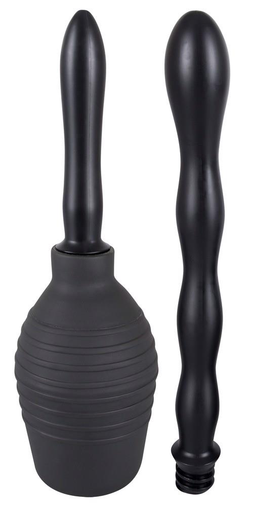 You2Toys Shower Me Duș Anal Negru PVC 23 cm 300 ml