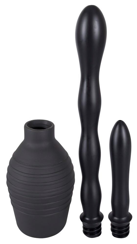 You2Toys Shower Me Duș Anal Negru PVC 23 cm 300 ml