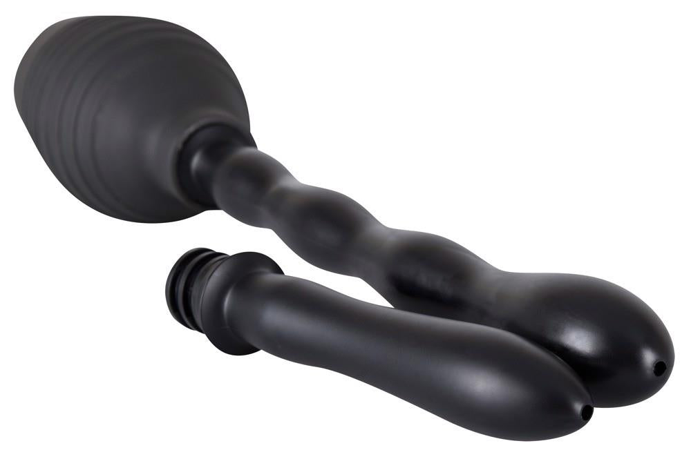 You2Toys Shower Me Duș Anal Negru PVC 23 cm 300 ml