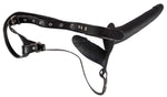You2Toys Strap dublu din silicon reglabil negru 15 cm