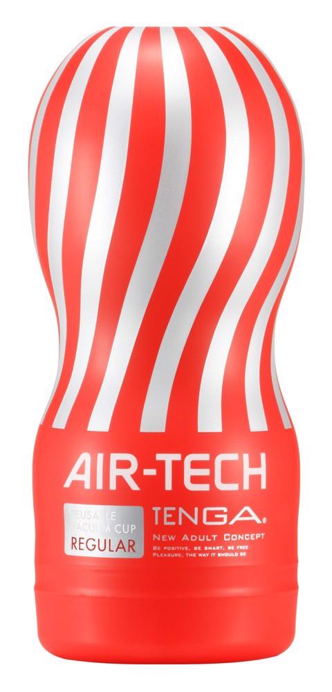 Masturbator cu vid Tenga Air Tech Regular 15,5 cm