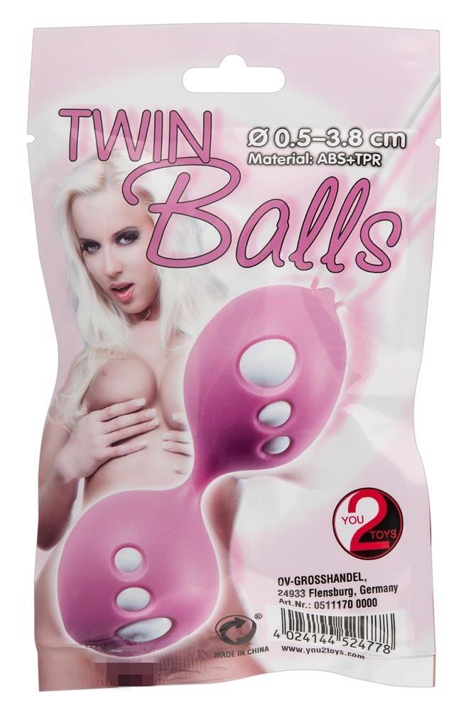 Bile duble You2Toys, 11 cm, din TPR, pentru iubire