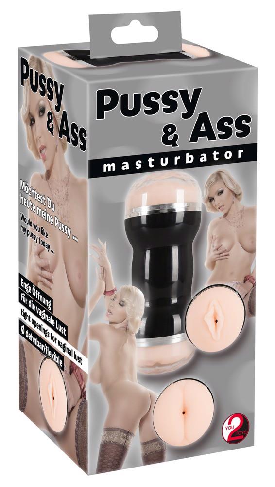 Masturbator dublu You2Toys 20 cm TPR