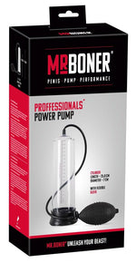 Pompă de penis Mister Boner Professionals Power cu măsură de 25 cm