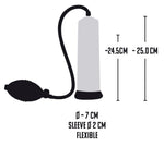 Pompă de penis Mister Boner Professionals Power cu măsură de 25 cm