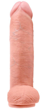 Dildo King Cock cu testicule din PVC 30,5 cm