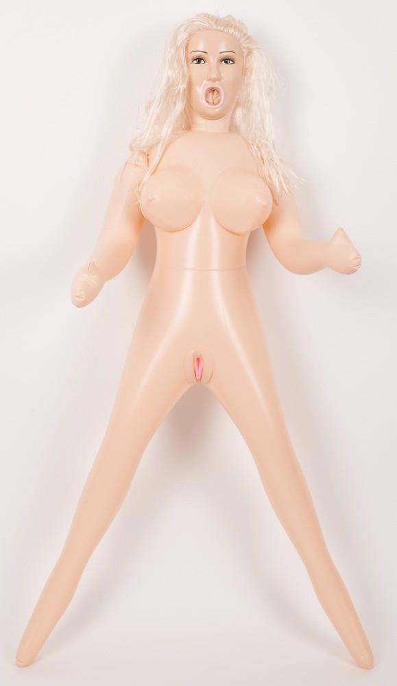 Păpușă sexuală vibrantă Tessa Q blondă 157 cm NMC