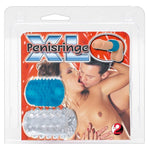 Set de inele pentru penis You2Toys TPE albastru-alb XL