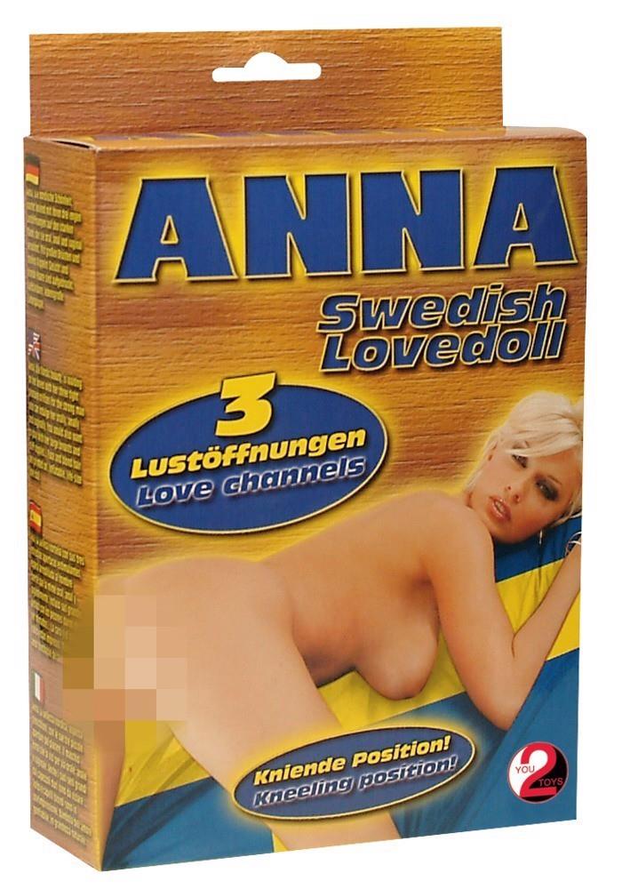 Păpușă sexuală Anna You2Toys îngenuncheată 130 cm