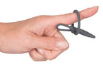 Plug de penis din silicon Penisplug cu inel pentru gland 6,3 cm