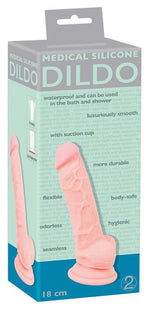 Dildo realist din silicon medical 18 cm