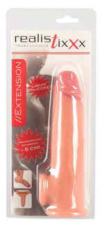 Extensor de penis Realistixxx din silicon 5 cm