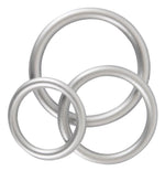 Inele pentru penis din silicon și metal You2Toys, 3 mărimi