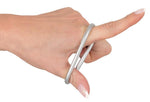 Inele pentru penis din silicon și metal You2Toys, 3 mărimi
