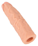 Extensor de penis Nature Skin Sensitive 20 cm cu extensie de 3 cm