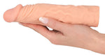Extensor de penis Nature Skin Sensitive 20 cm cu extensie de 3 cm