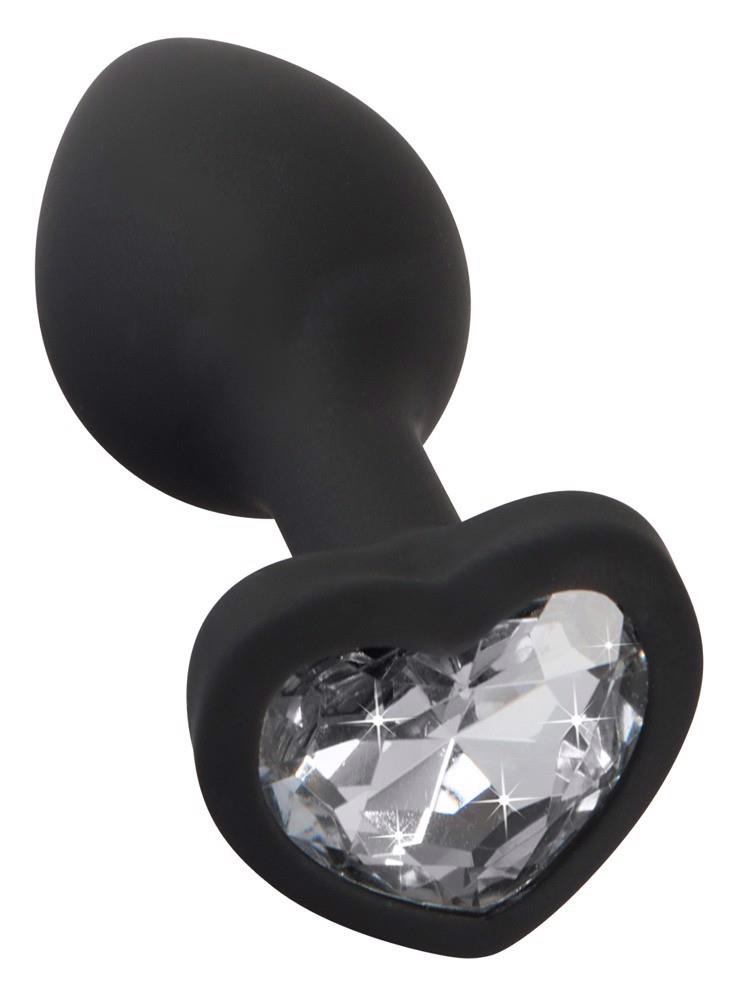Dop anal din silicon cu inimă You2Toys 7,3 cm