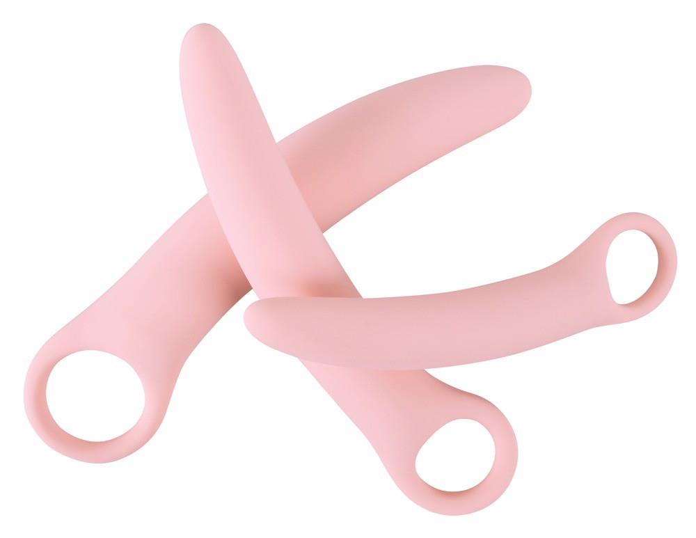 Set de 3 dildo-uri anale din silicon Sweet Smile