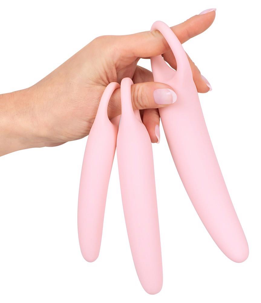 Set de 3 dildo-uri anale din silicon Sweet Smile