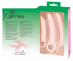 Set de 3 dildo-uri anale din silicon Sweet Smile