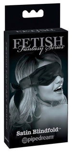 Bandă pentru ochi Fetish Fantasy Ediție Limitată Satin Negru